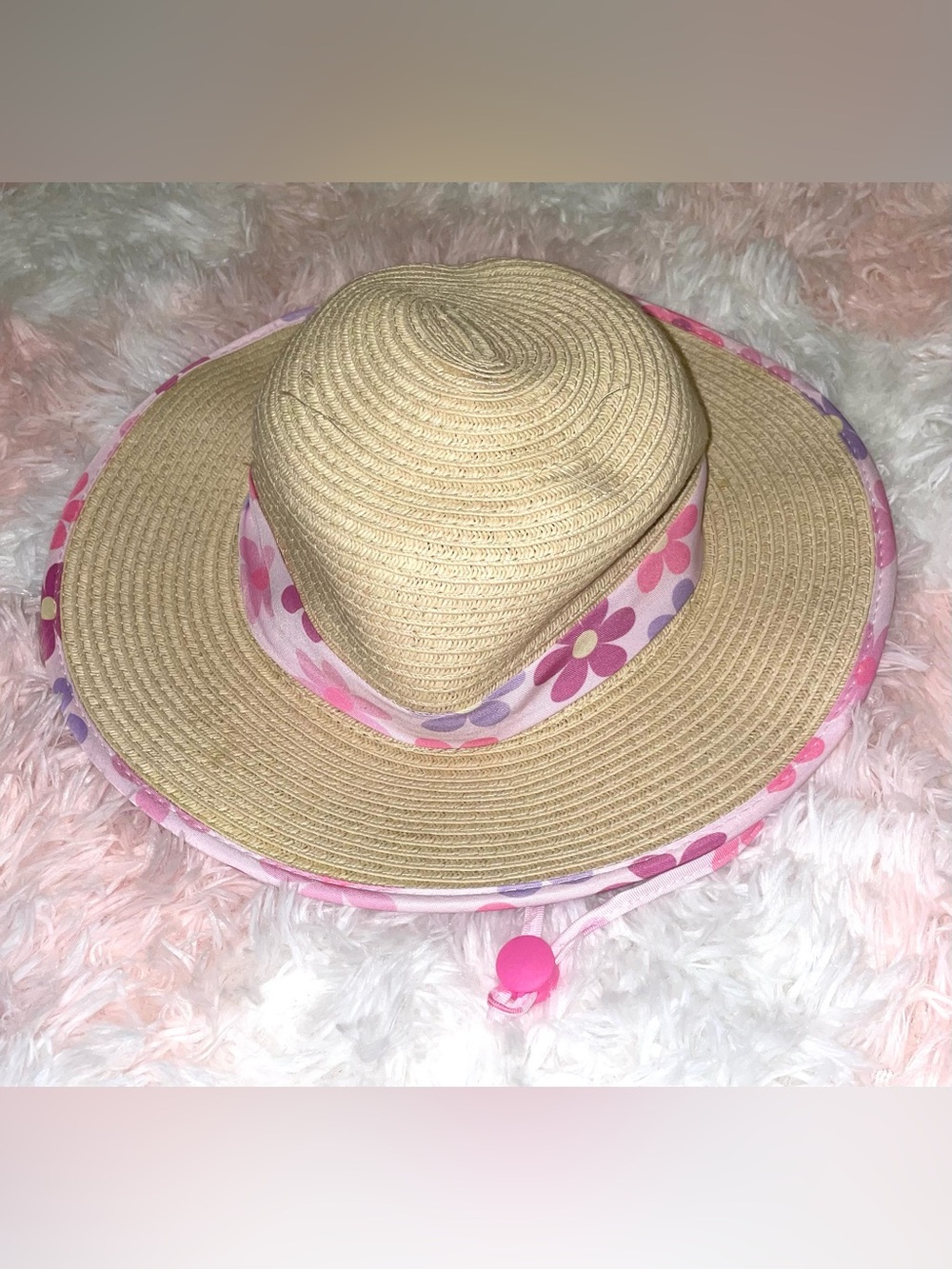Tommy Bahama kids floral straw hat
